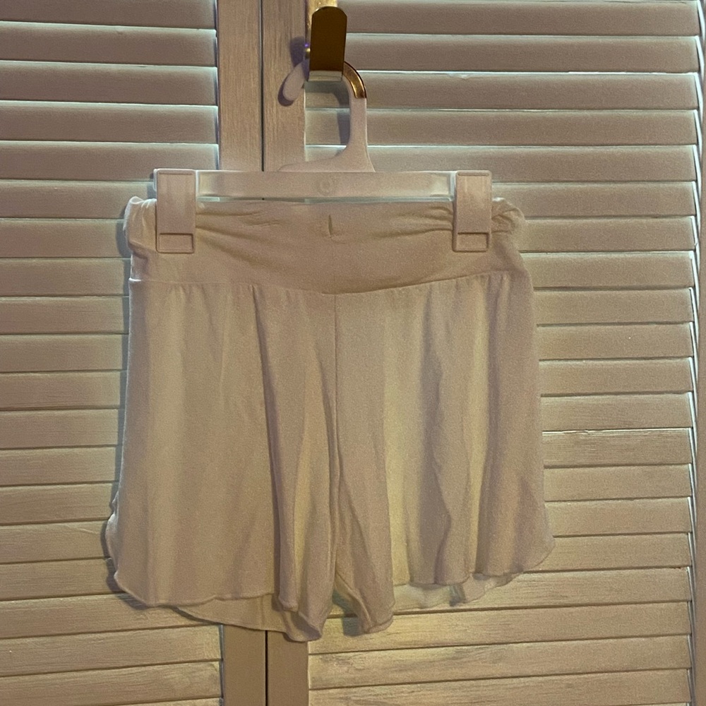 Ballet Rosa White Flowy Shorts